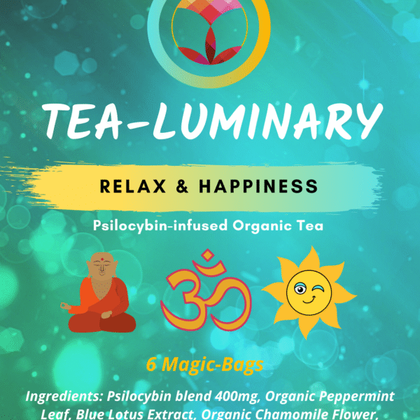 Psilocybin Mushroom Tea By Tea-Luminary (6x 400 mg)