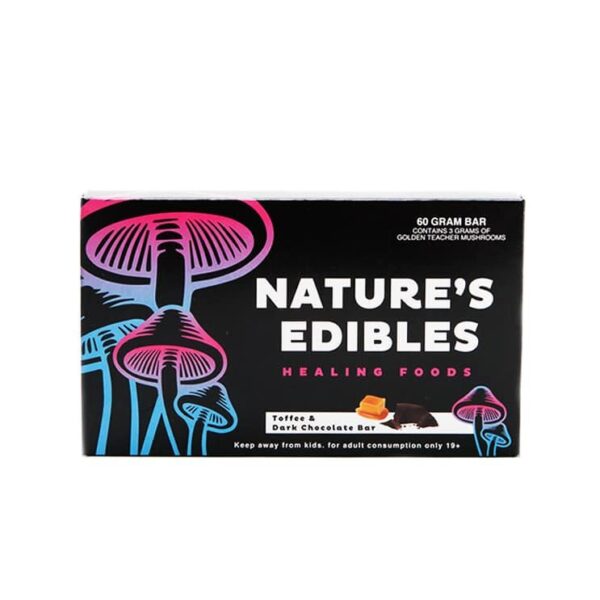 nature’s edibles toffee & dark chocolate – 3g